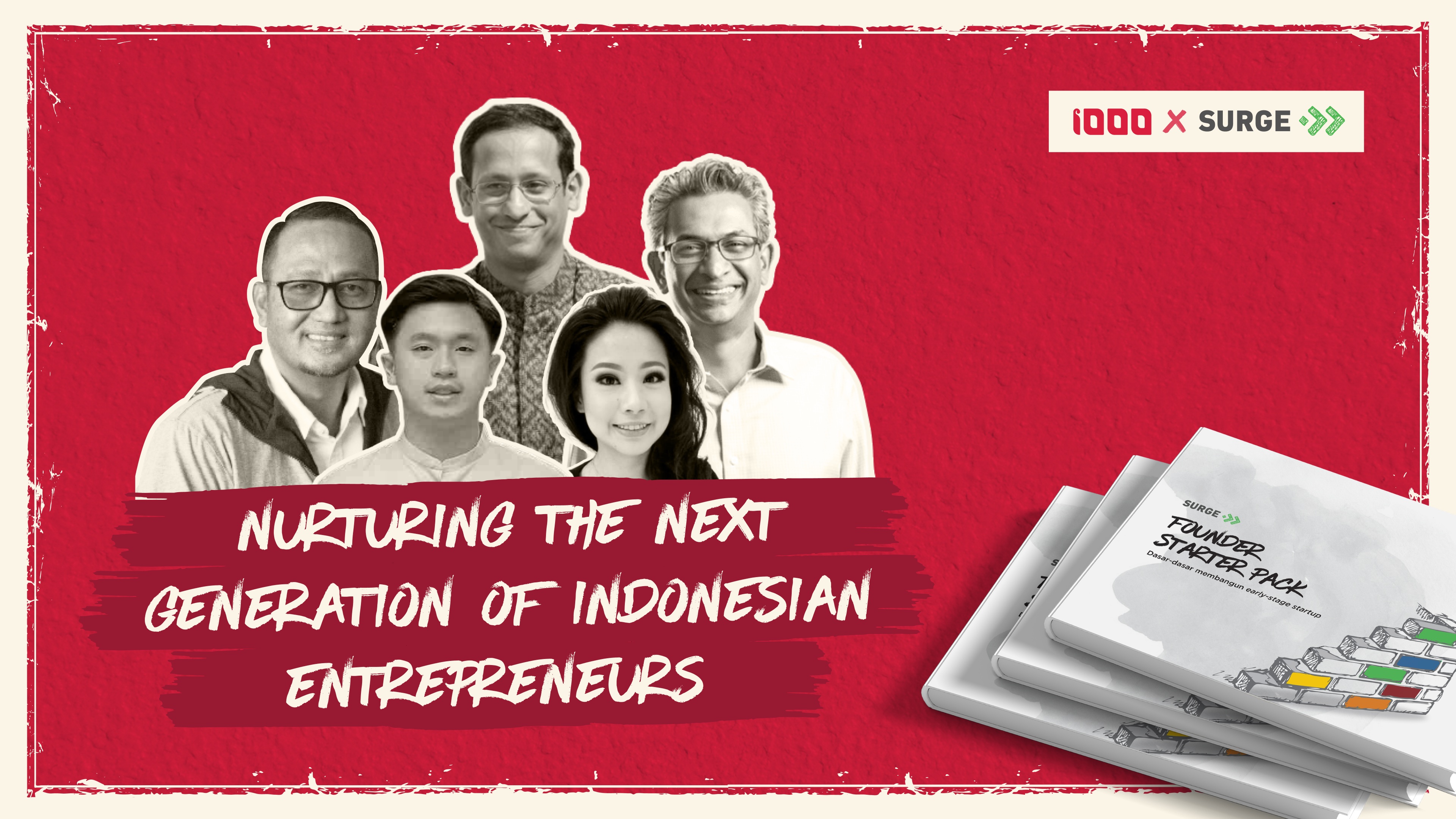 Gerakan Nasional 1000 Startup Digital, bersama Surge, berkolaborasi untuk membekali pengusaha generasi baru pengusaha di Indonesia.