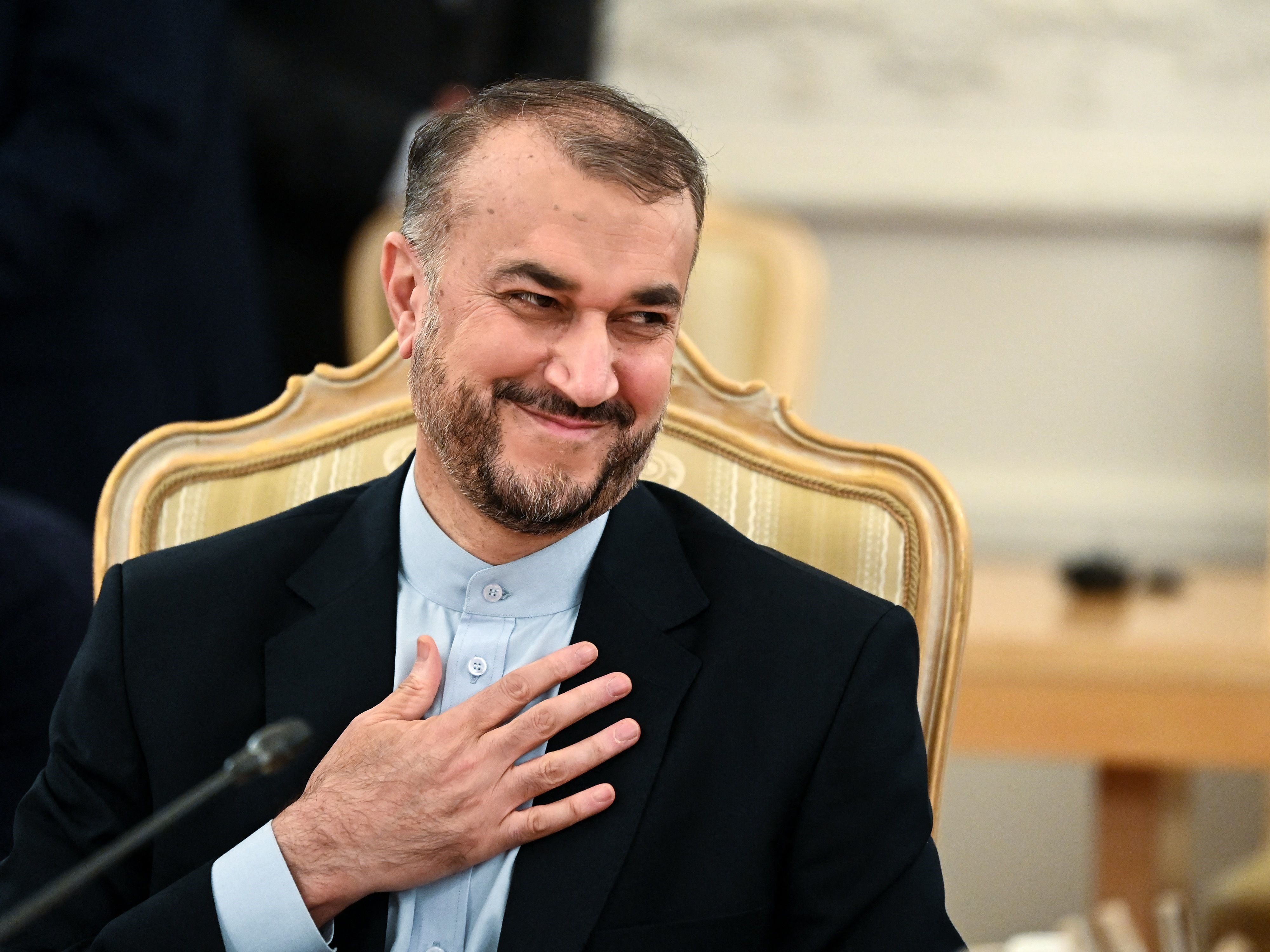 Menlu Iran Hossein Amir-Abdollahian.