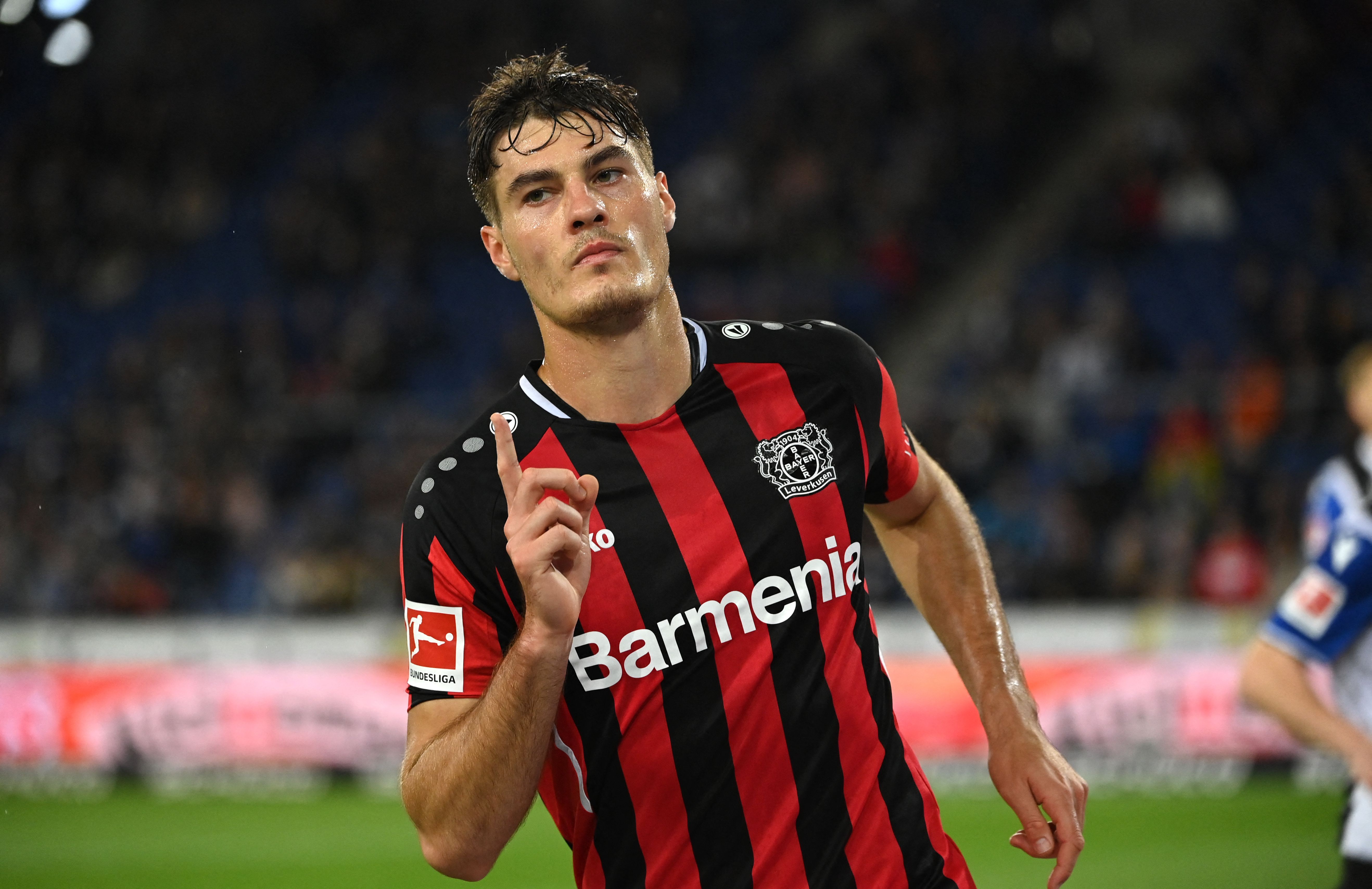 Penyerang Bayer Leverkusen asal Rep Ceko Patrik Schick
