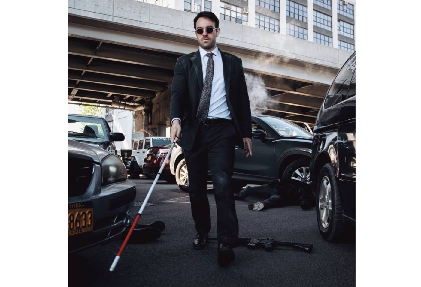 Charlie Cox dalam perannya dalam serial Daredevil