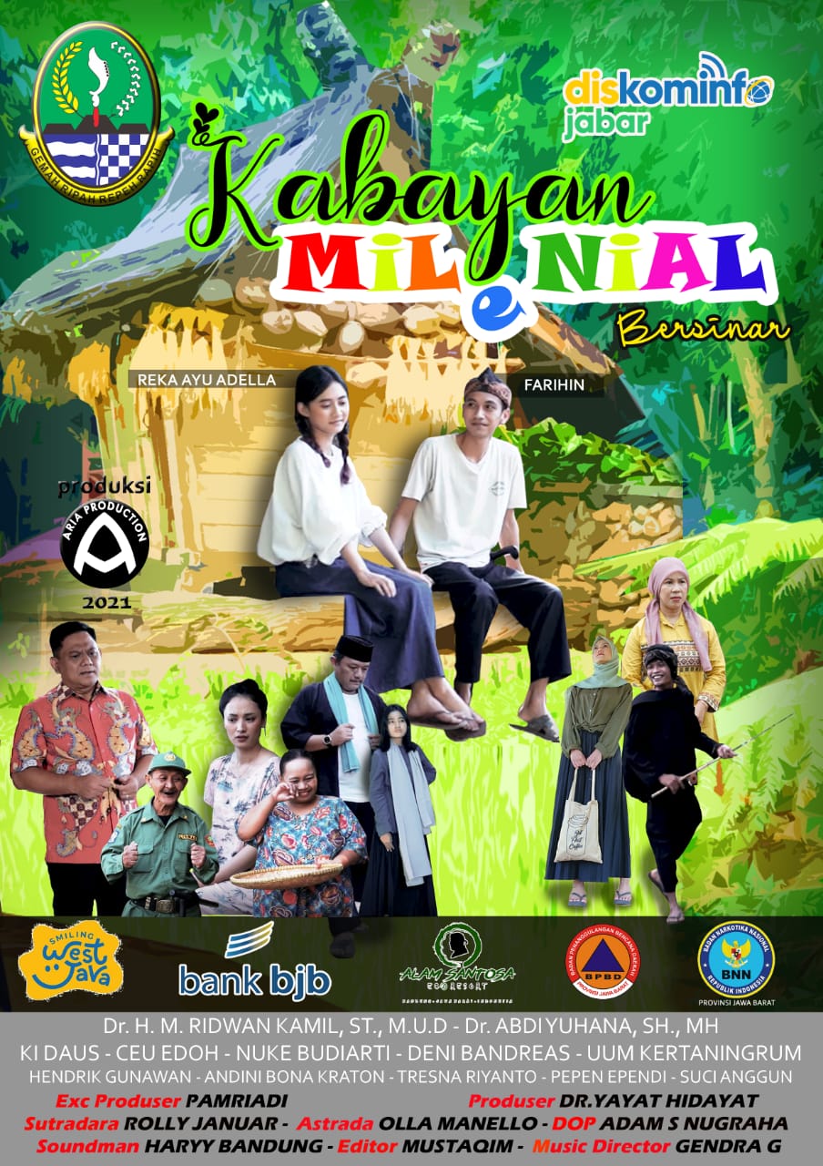 Film Kabayan Milenial yang diproduksi Pemerintah Provinsi Jawa Barat