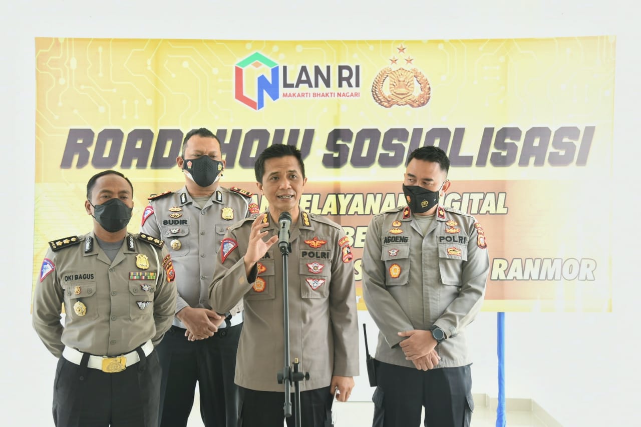 Korlantas Polri Luncurkan Digitalisasi Registrasi Ranmor di Polres Cimahi