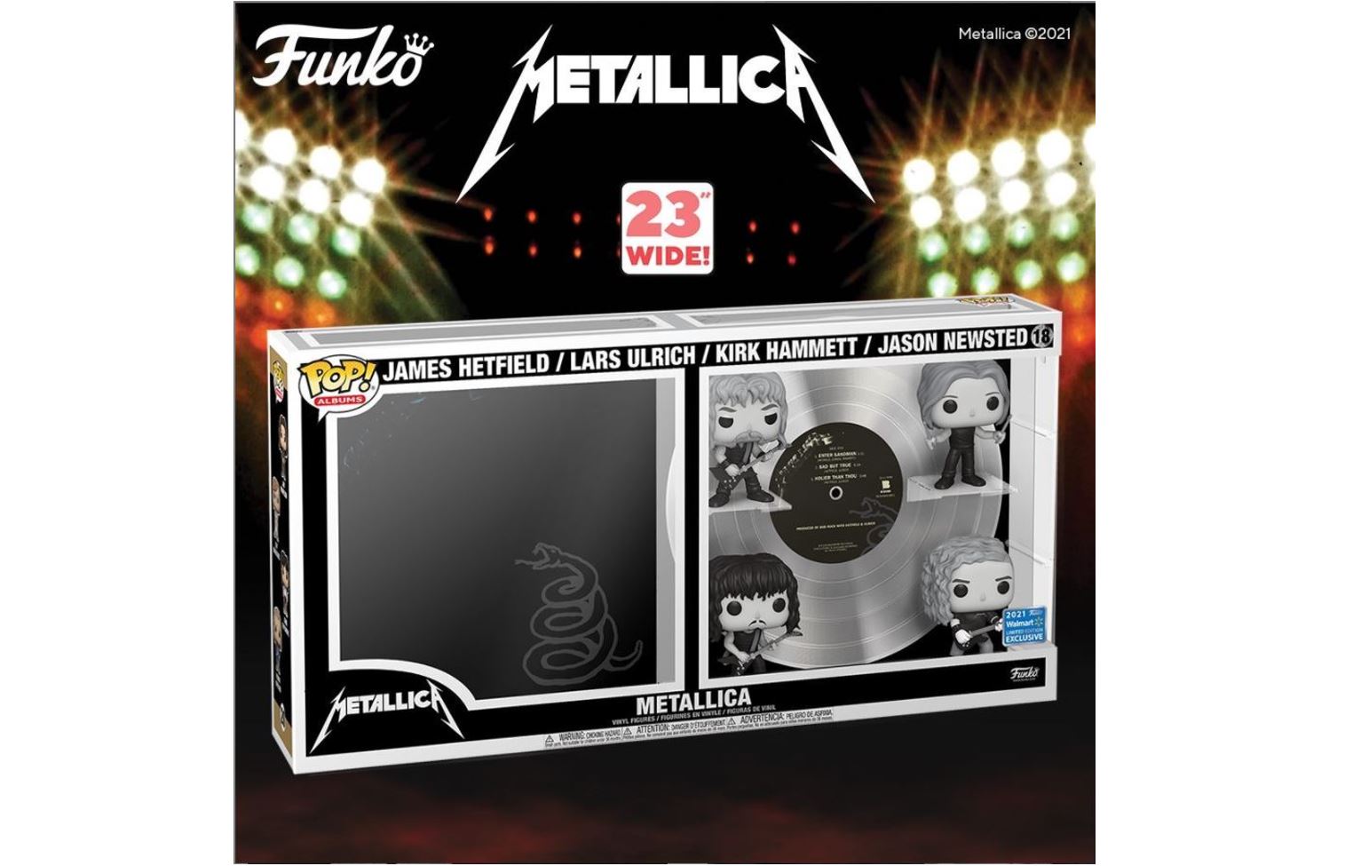 Black album milik Metallica versi Funko Pop!