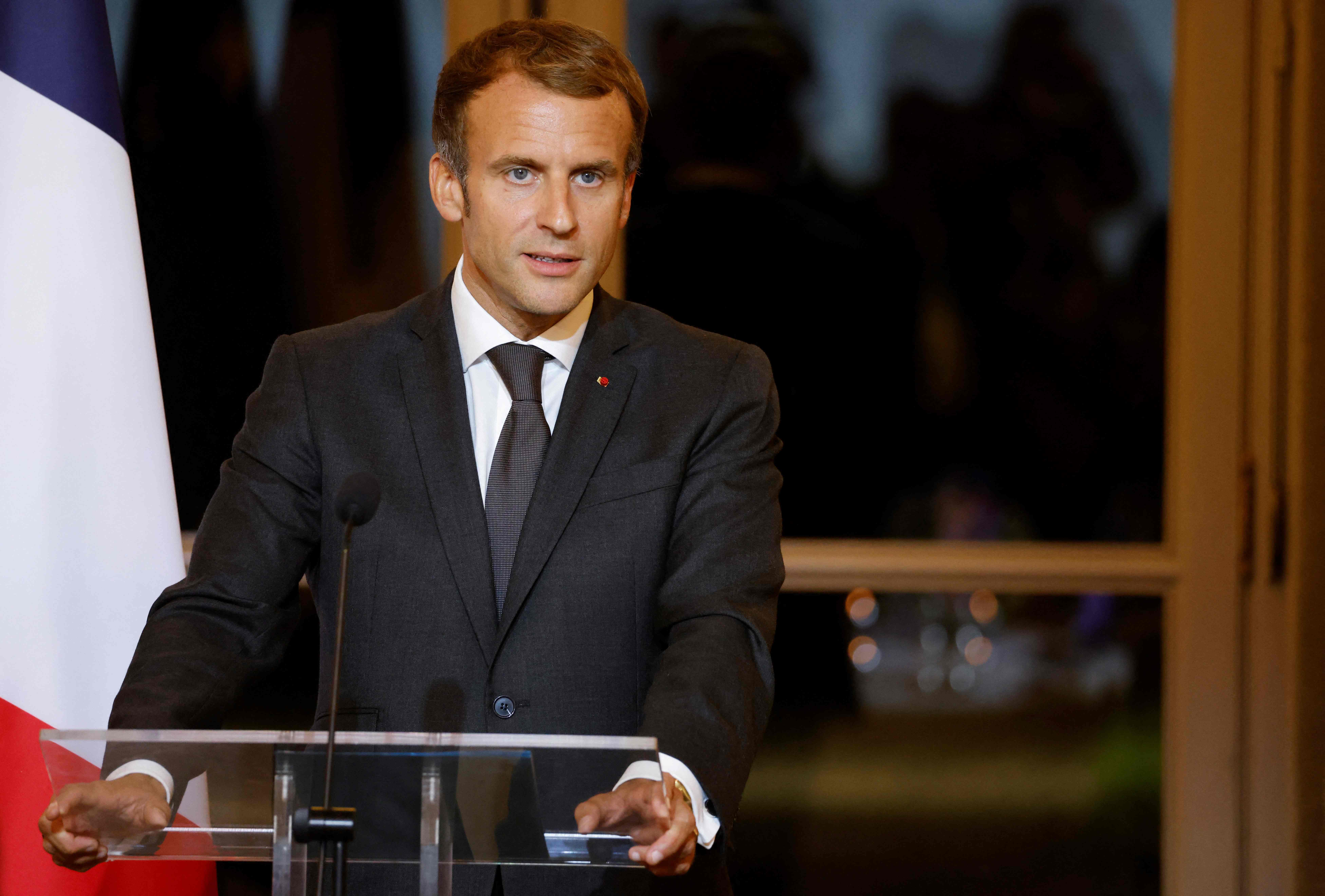 Presiden Prancis Emmanuel Macron