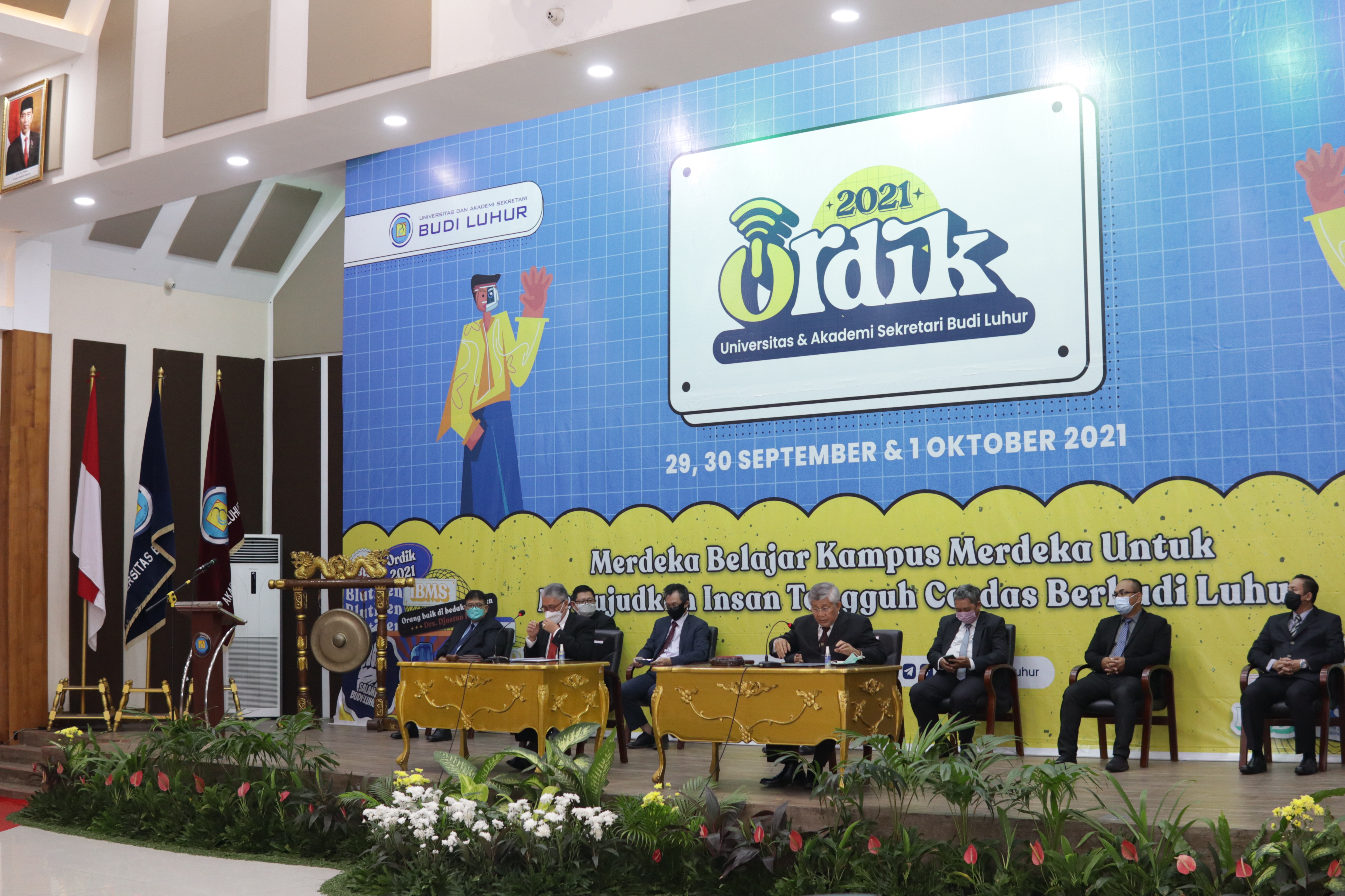 Mahasiswa Baru Universitas Budi Luhur dapat Pesan dari Pejabat Negara dalam Orientasi Pendidikan 