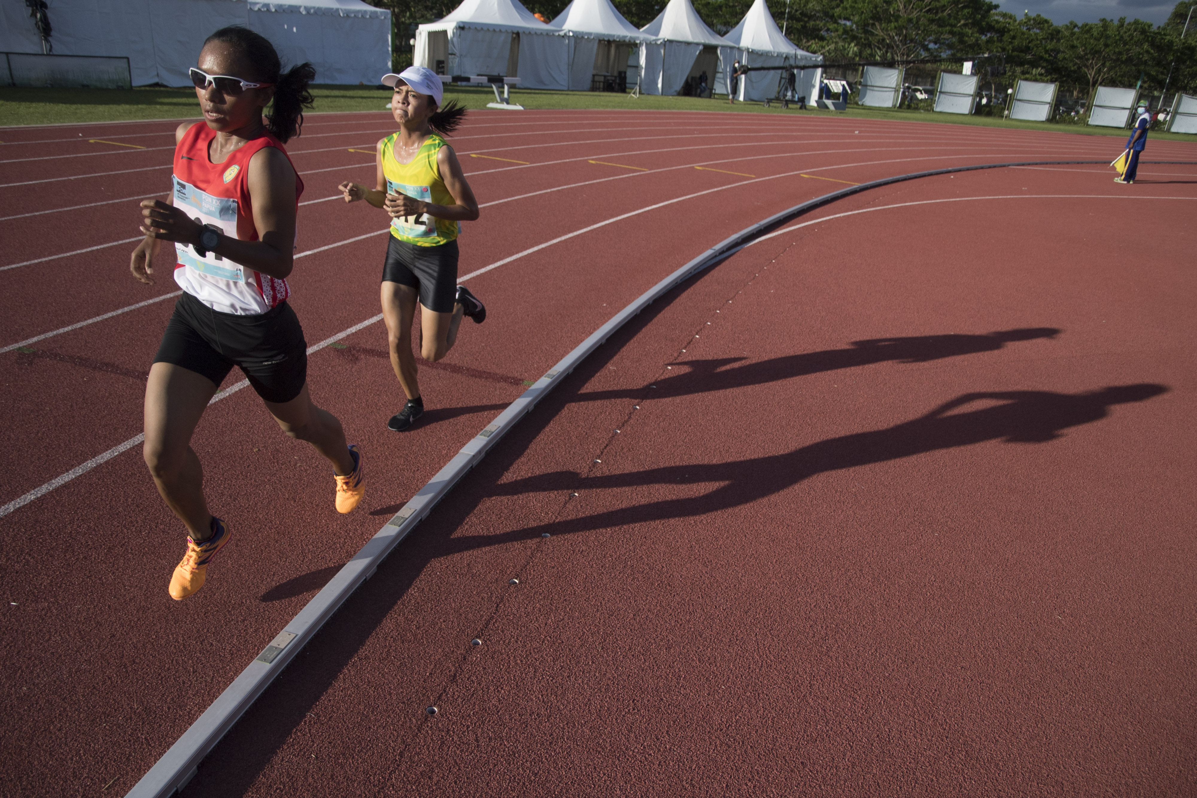 Salah satu pertandingan di PON XX Papua