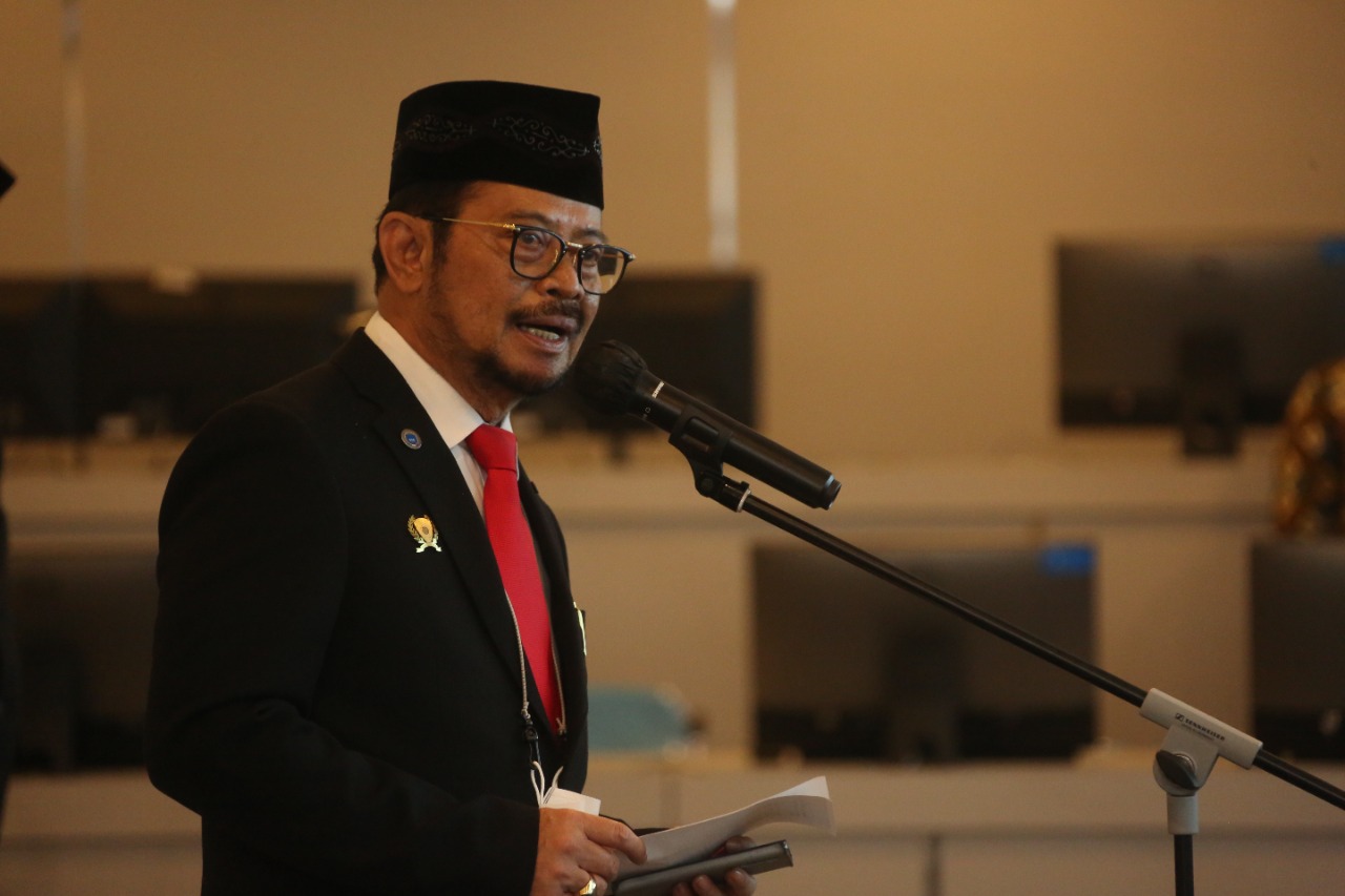 Menteri Pertanian Syahrul Yasin Limpo. 