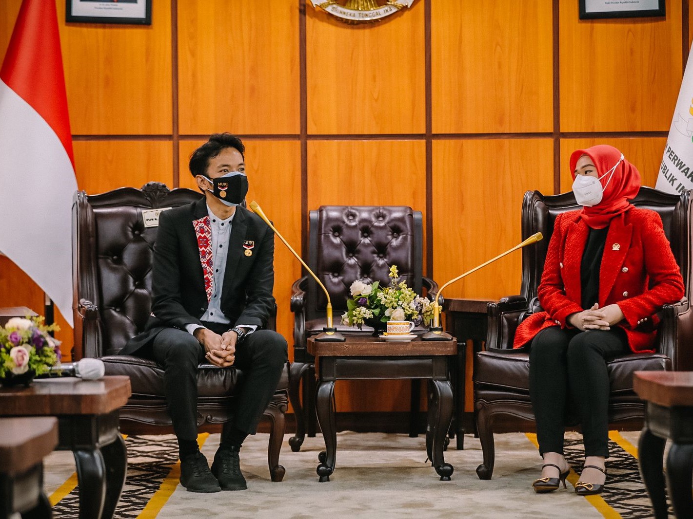 Jialyka Maharani (kanan).