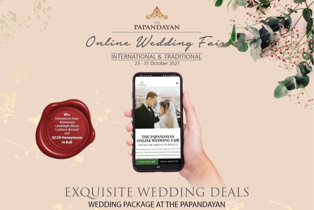 The Papandayan Hotel, Bandung, gelar pameran pernikahan daring.