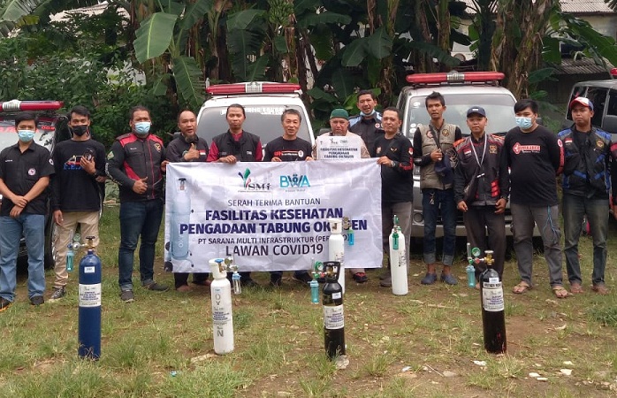 Bantuan tabung oksigen bagi komintas ambulans gratis 