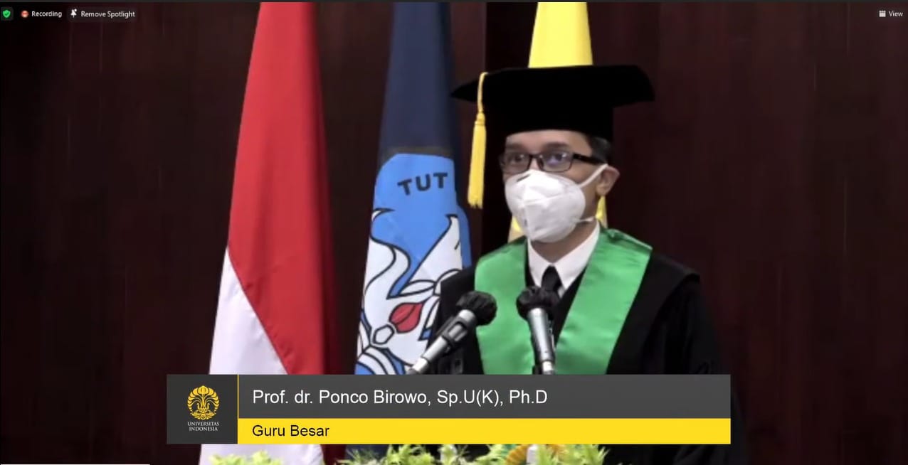 Prof. dr. Ponco Birowo, Sp.U(K), Ph.D., 