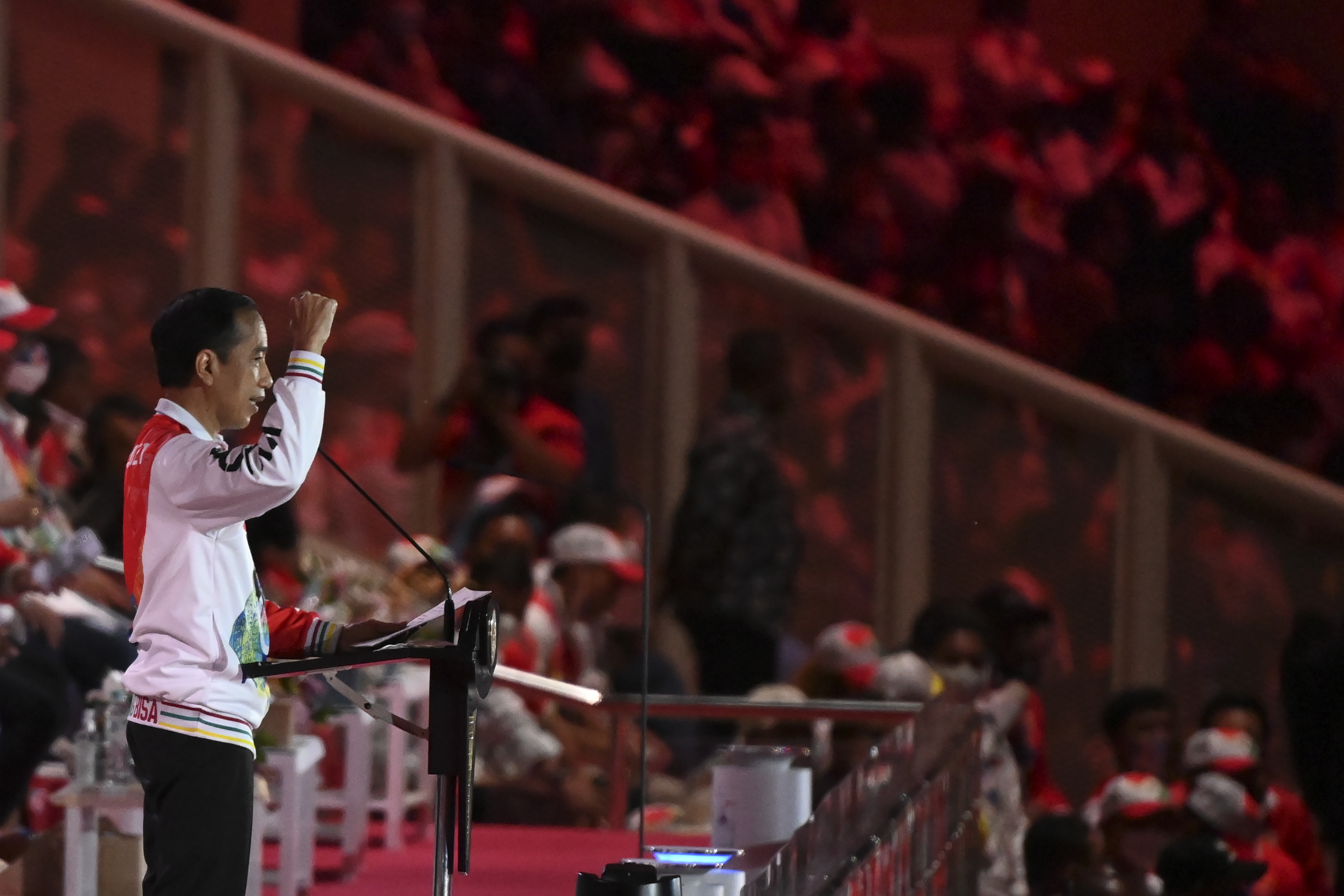 Presiden Joko Widodo membuka secara resmi PON XX Papia