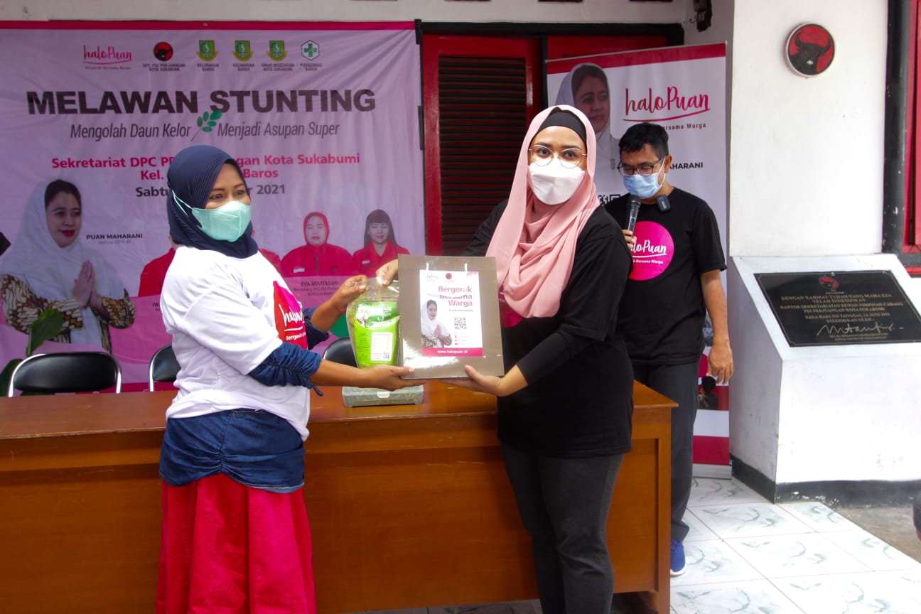 Gerakan Melawan Stunting HaloPuan Masuki Kota Sukabumi
