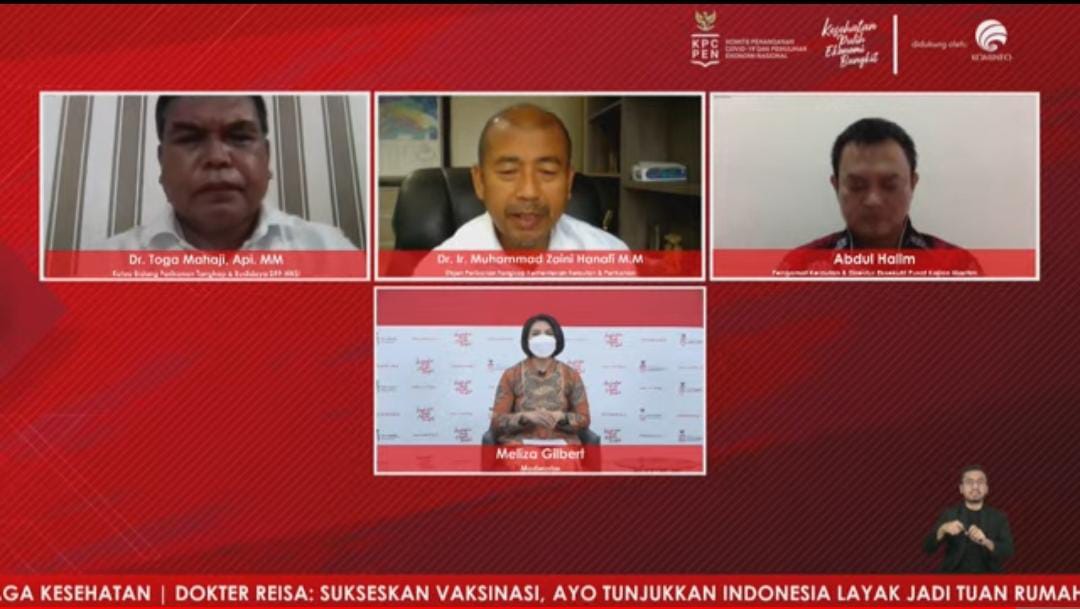 Dialog Produktif Forum Merdeka Barat 9 (FMB 9) yang digelar KPCPEN.