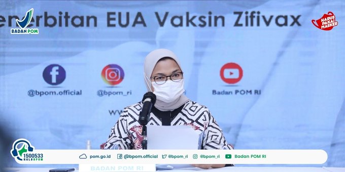 Kepala Badan POM Penny K Lukito.