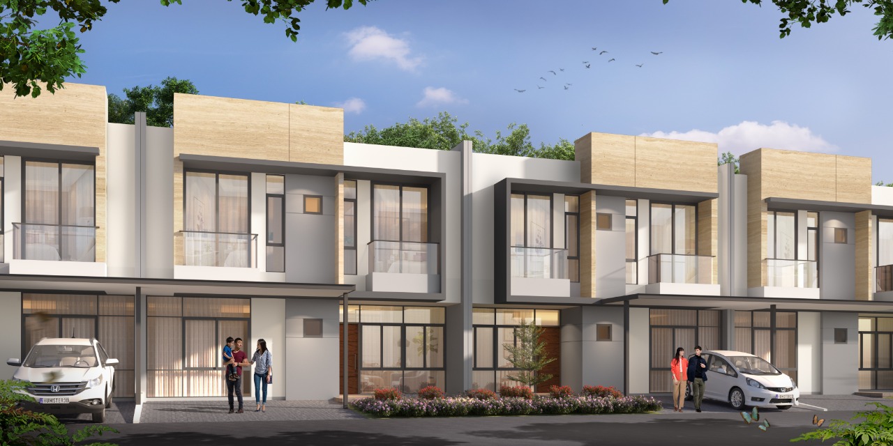 Maket pengembangan Pasir Putih Residences yang juga menjadi bagian bonus prestasi Greysia Polii/Apriyani Rahayu 