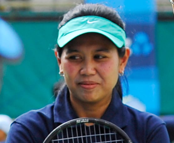 Legenda hidup tenis Indonesia Yayuk Basuki. 