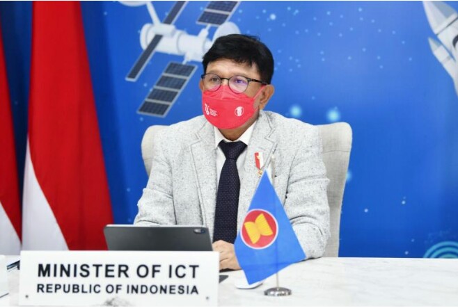 Menkominfo Johnny G Plate