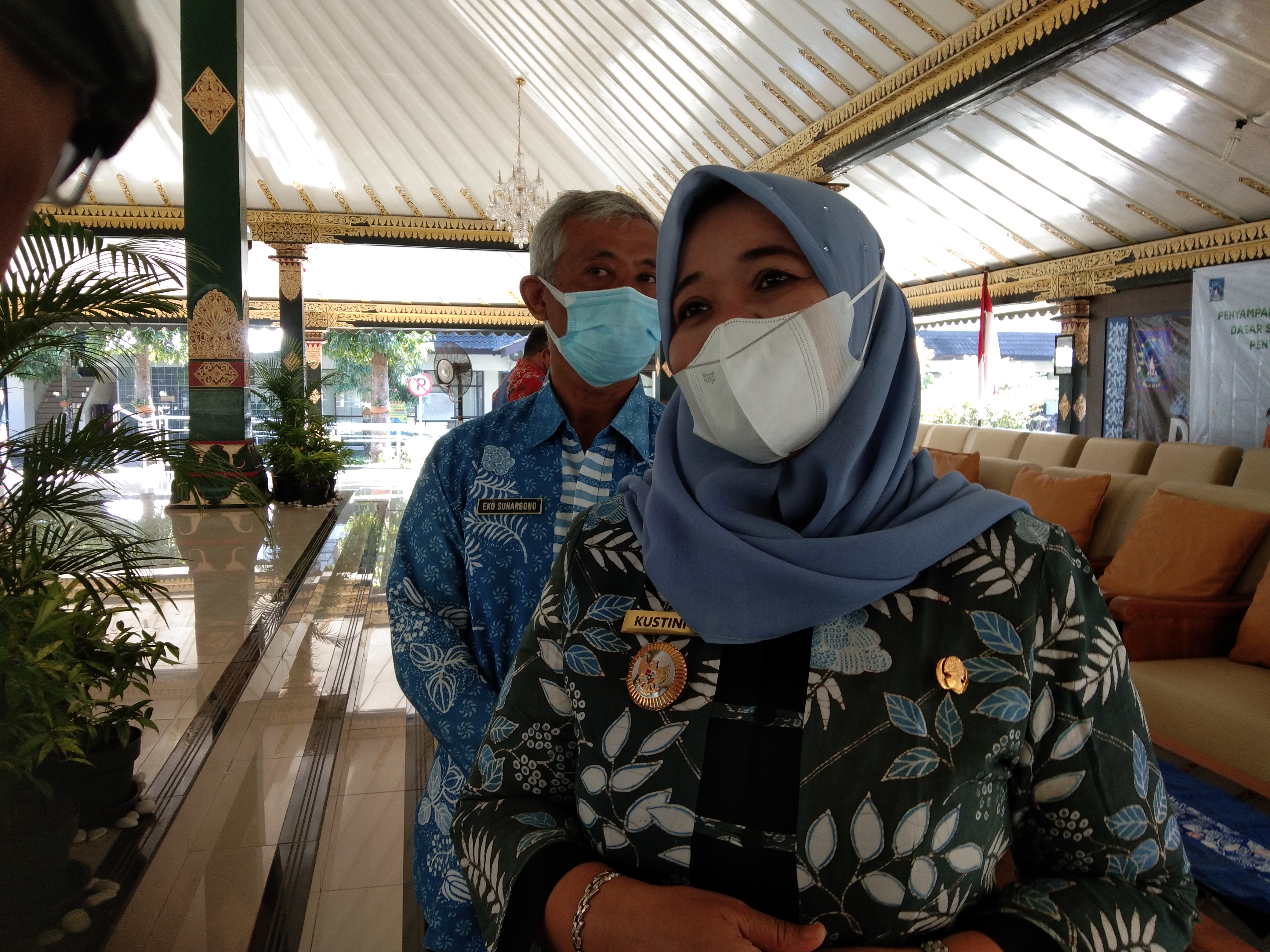 Bupati Sleman, Kustini Sri Purnomo.