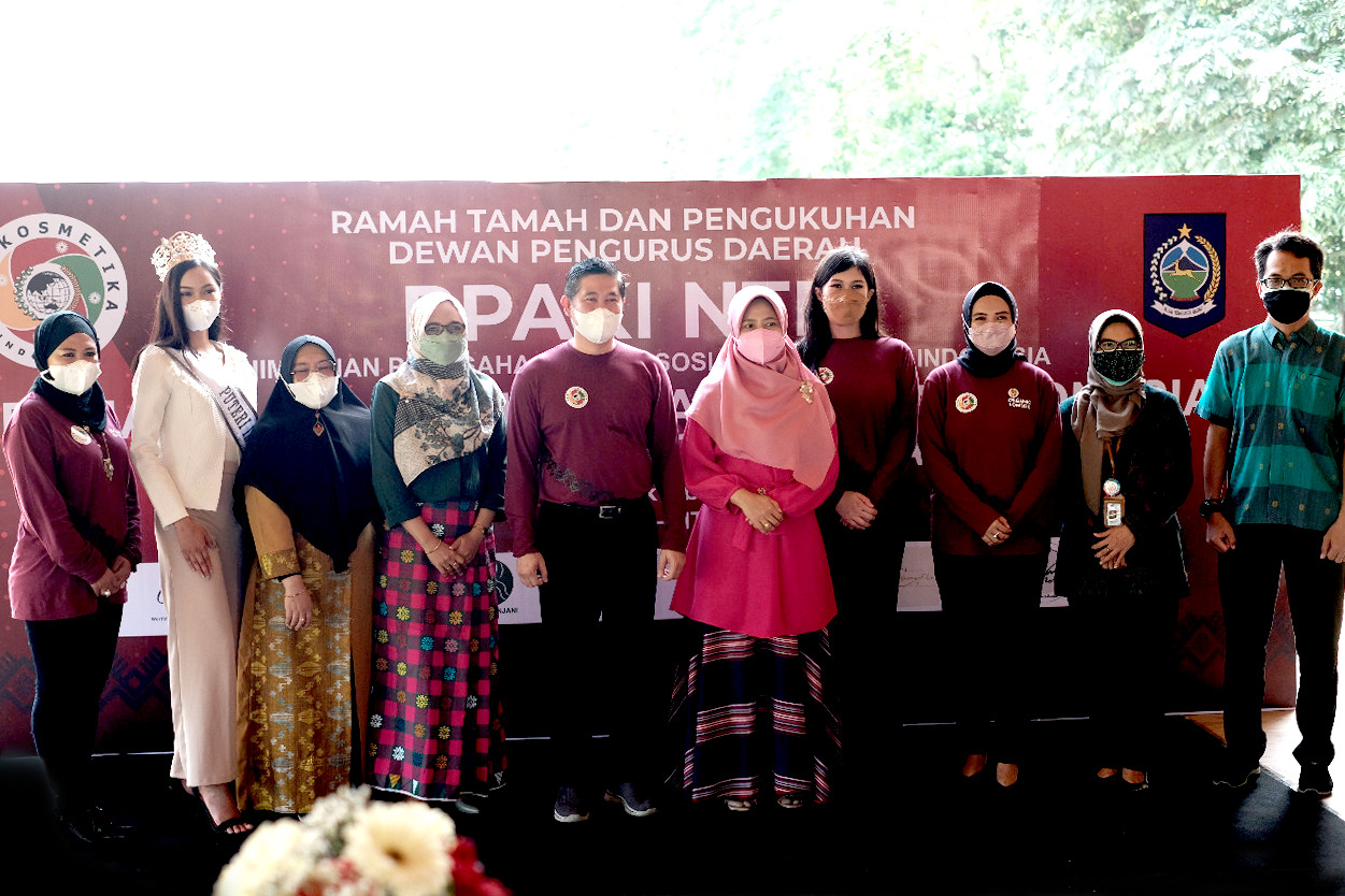 Acara pengukuhan kepengurusan Dewan Pengurus Daerah Nusa Tenggara Barat.