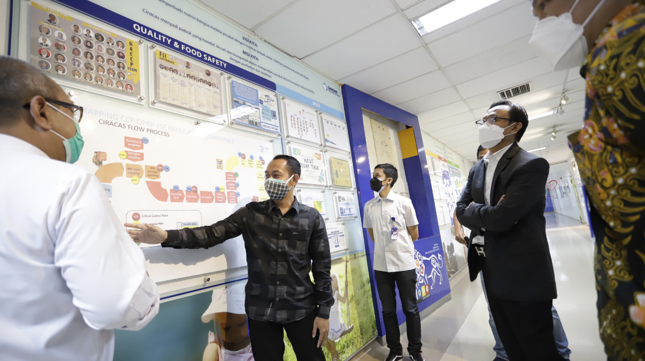 Kunjungan BPJPH ke PT Nutricia Indonesia Sejahtera di Ciracas Jakarta