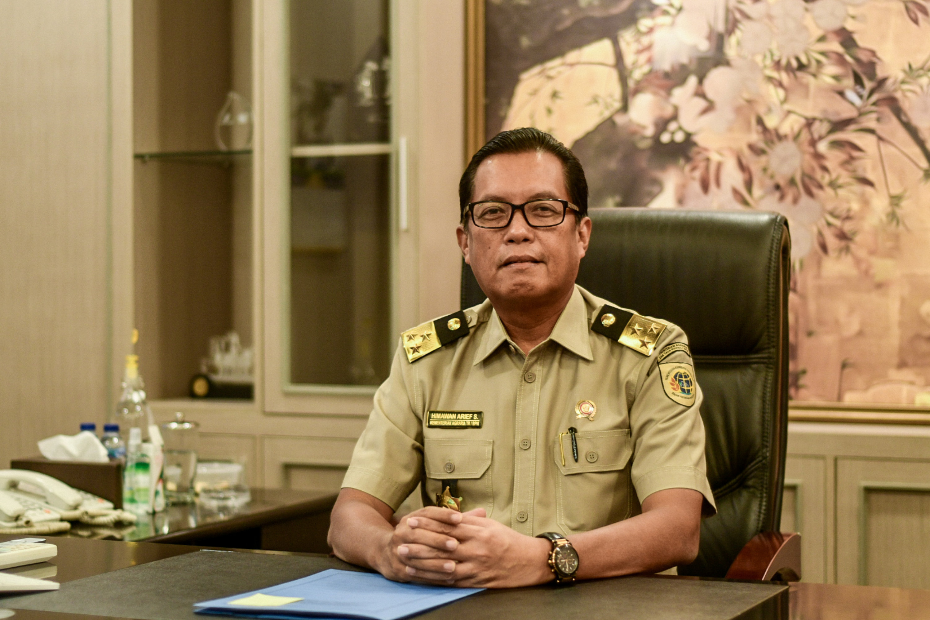 Sekjen Kementerian Agraria dan Tata Ruang/Badan Pertanahan Nasional (ATR/BPN) Himawan Arief Sugoto.