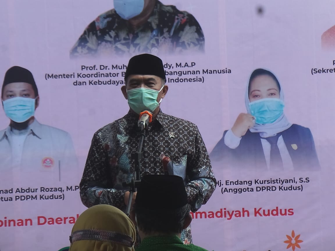 Menteri Koordinator Bidang Pembangunan Manusia dan Kebudayaan (PMK) Muhadjir Effendy.