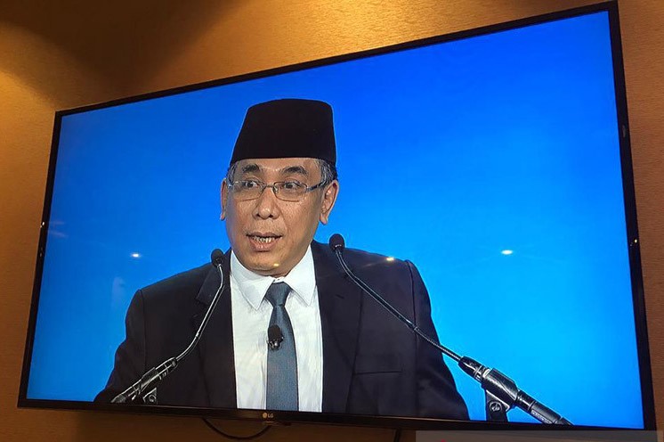 Katib Aam PBNU K.H Yahya Cholil Staquf