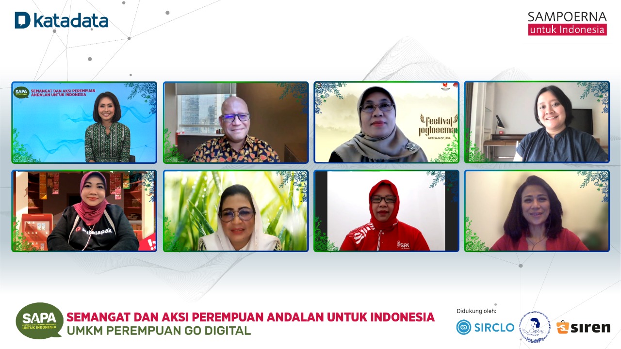 Salah satu rangkaian webinar dalam kompetisi SAPAuntuk Idnoensia