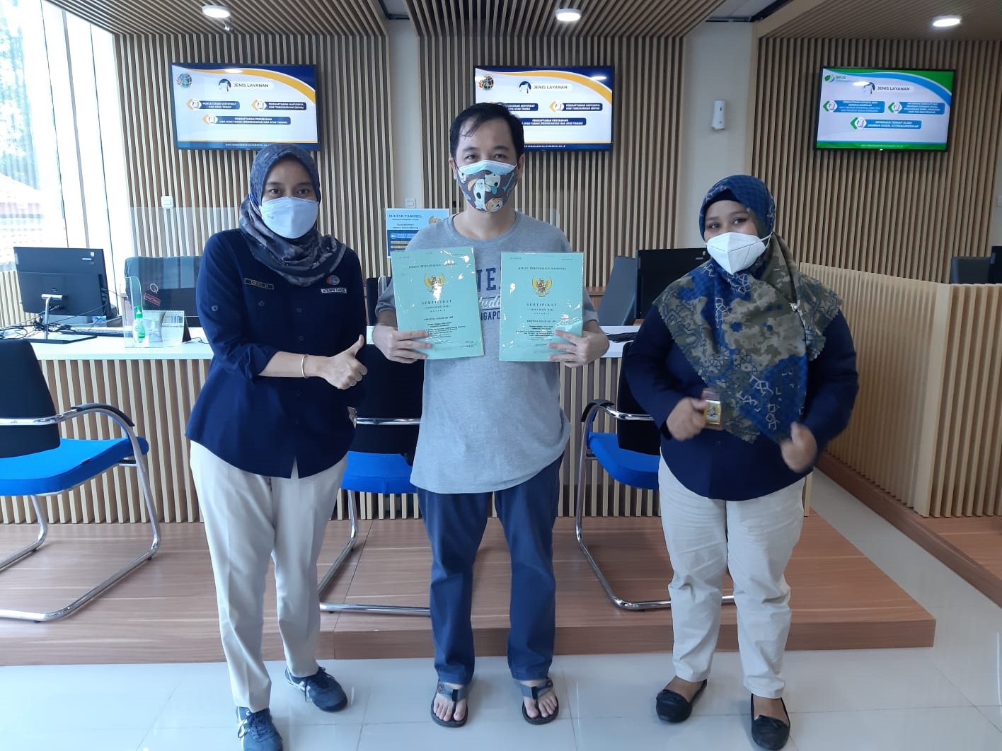 Pelayanan  Pertanahan di Mal Pelayanan Publik Kota Tangsel