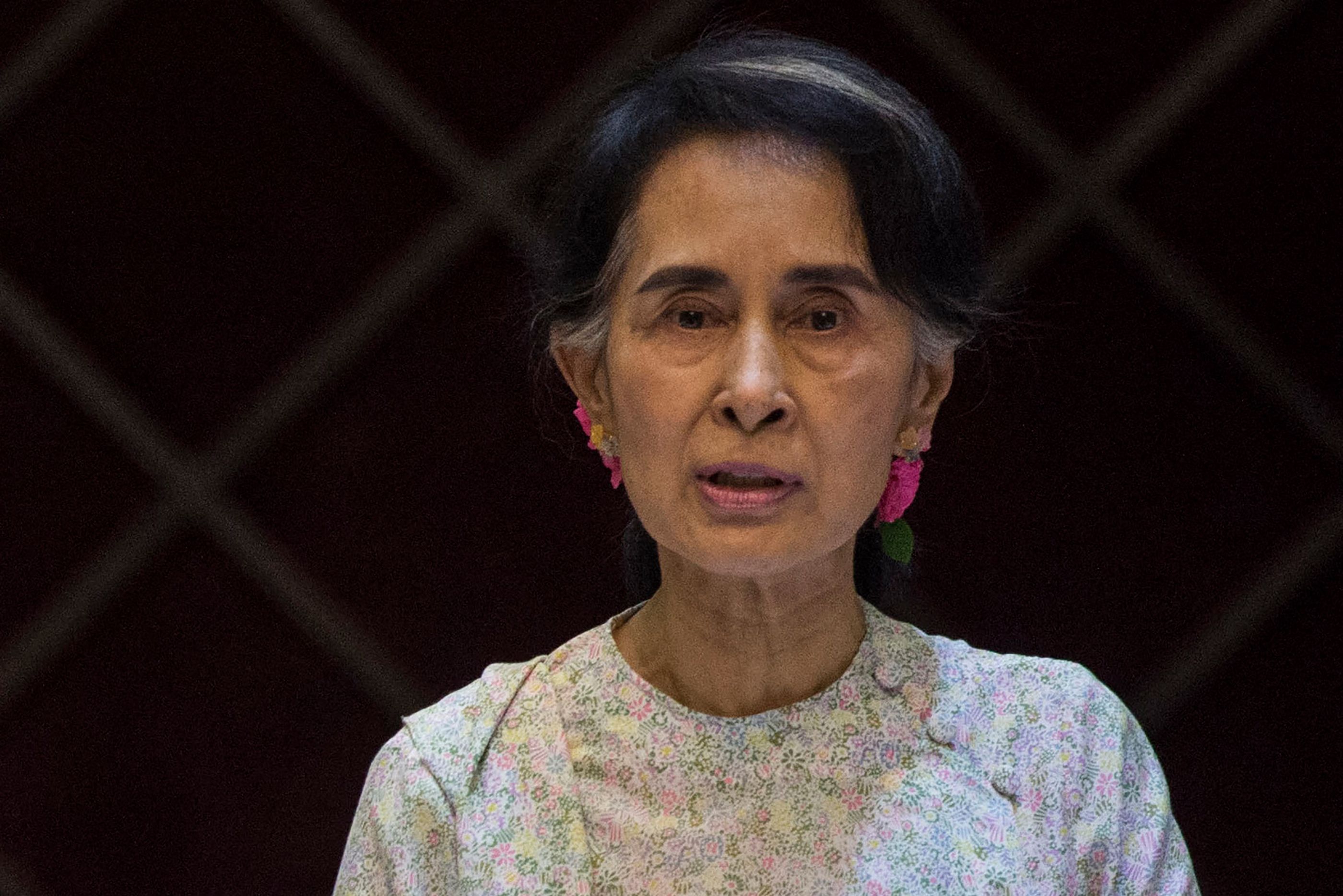 Pemimpin sipil Myanmar Aung San Suu Kyi