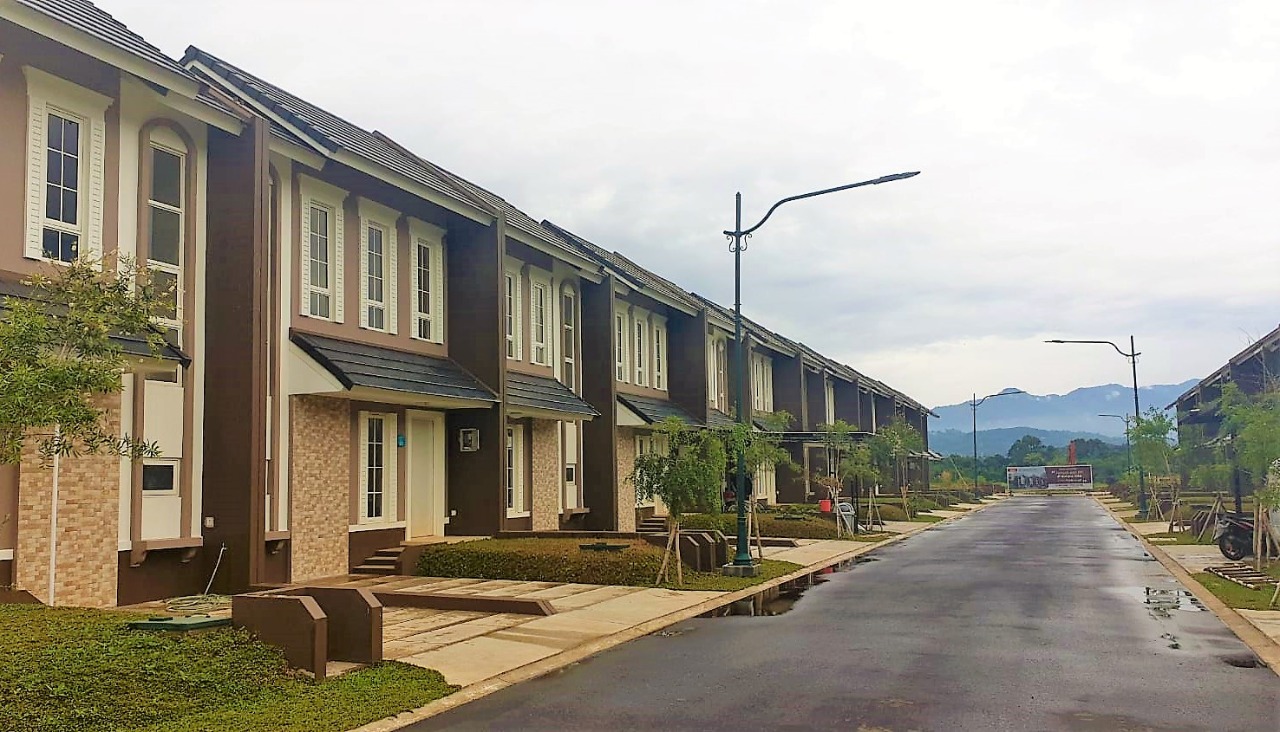 Salah satu klaster di Rancamaya Golf Estate