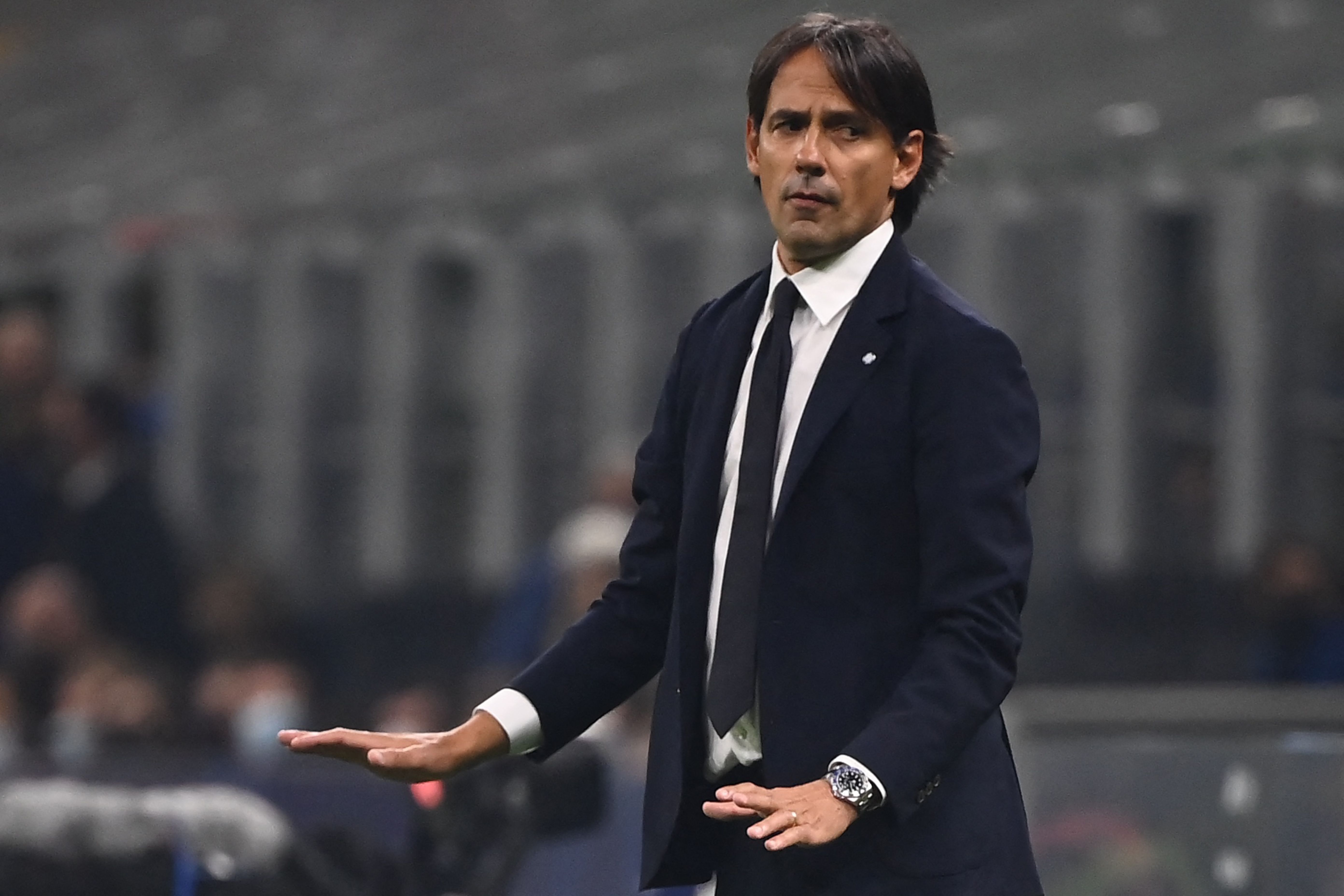 Pelatih Inter Milan Simone Inzaghi