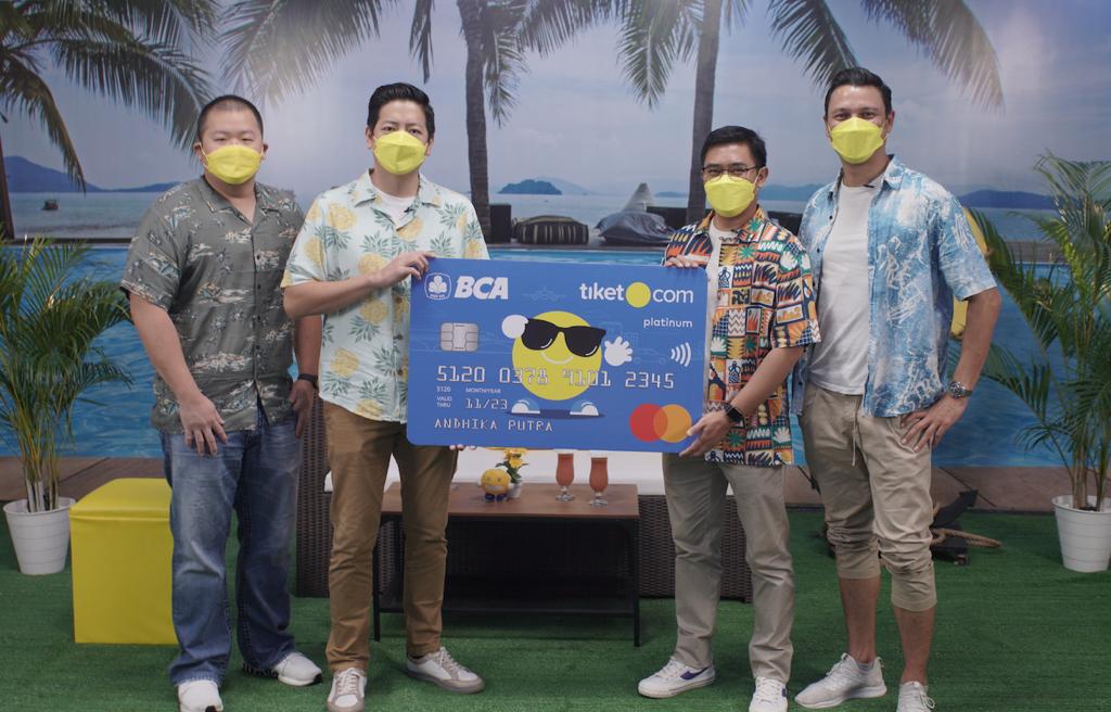 Acara peluncuran kartu kredit BCA tiket.com Mastercard 