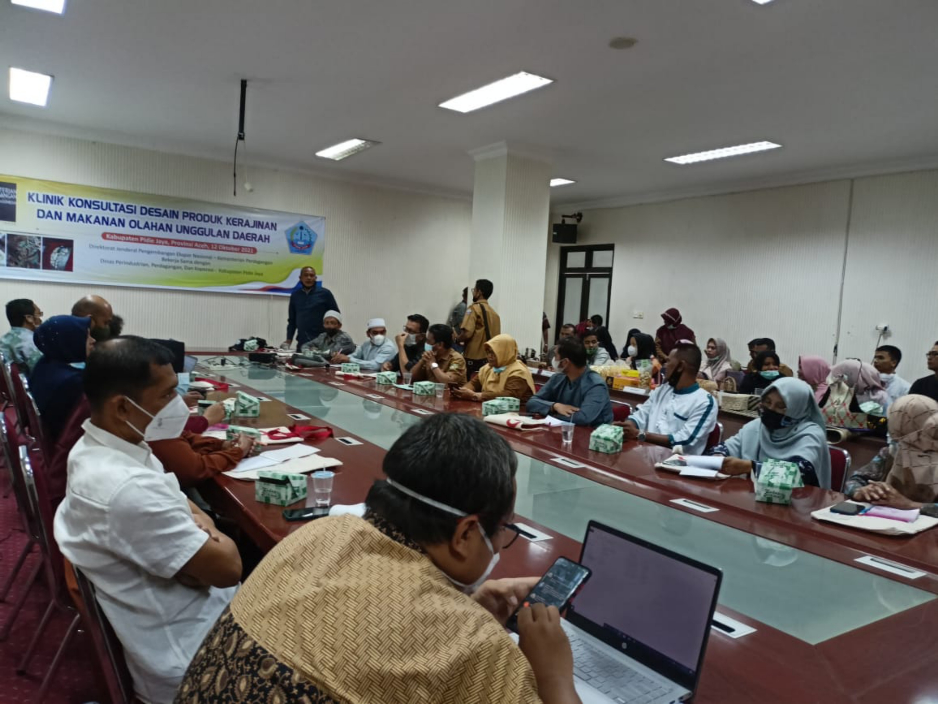 Klinik Desain bagi UKM Aceh yang digelar Kemendag dan Pidie Jaya