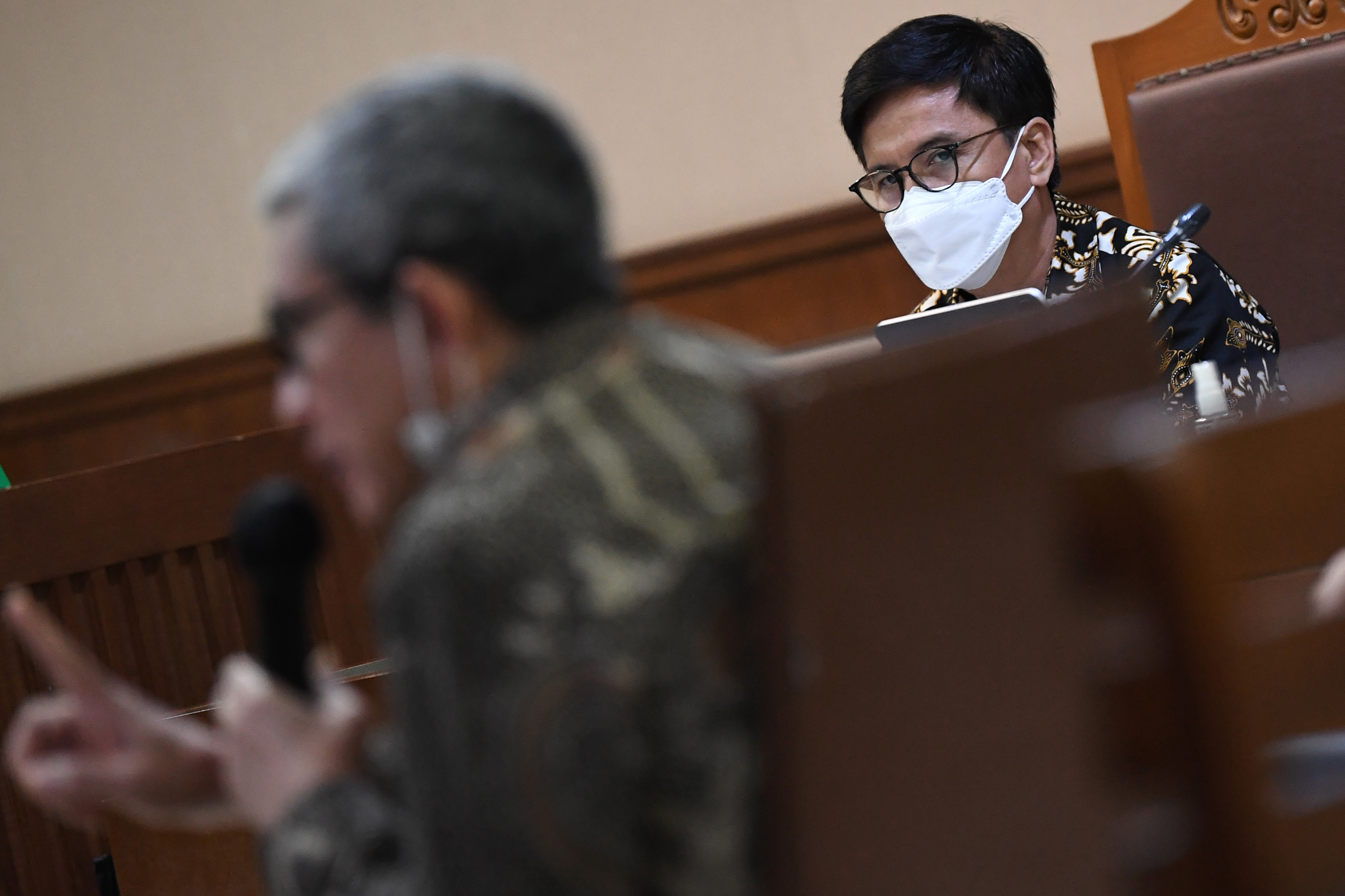 Ssidang lanjutan di Pengadilan Tipikor dengan Terdakwa Yoory Corneles Pinontoan yang beragendakan pemeriksaan saksi, hari ini.