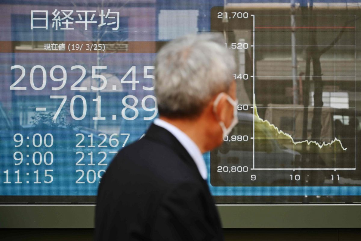 Saham Jepang Rontok Akibat Prospek Mengecewakan Perusahaan Blue Chips