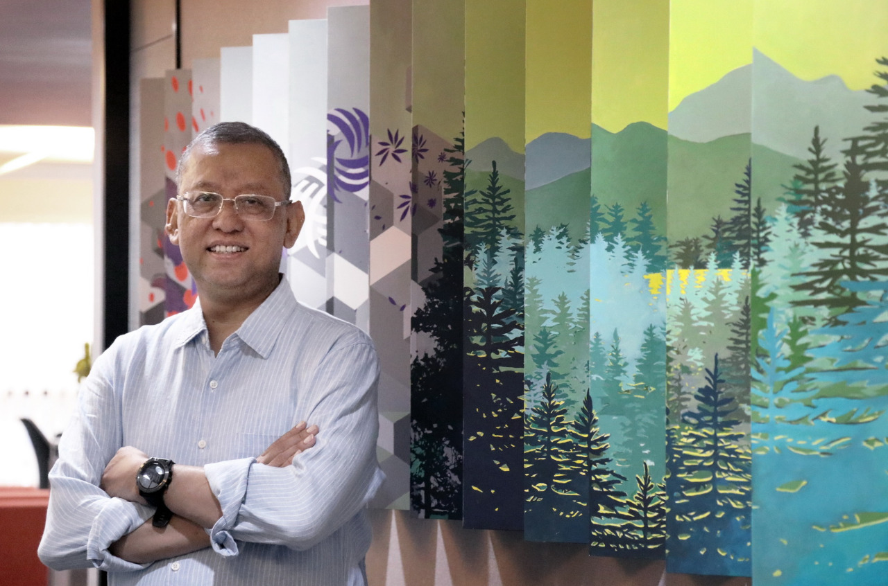 Direktur Utama Lintasarta Arya Damar