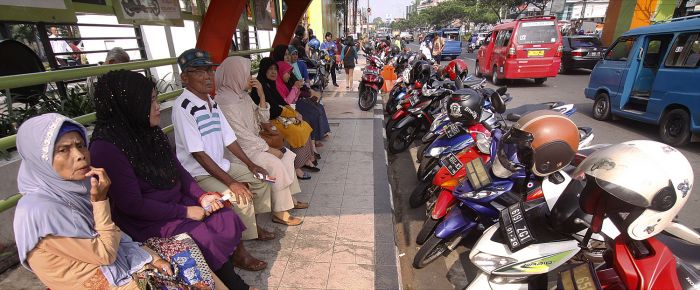 Ilustrasi. Parkir liar