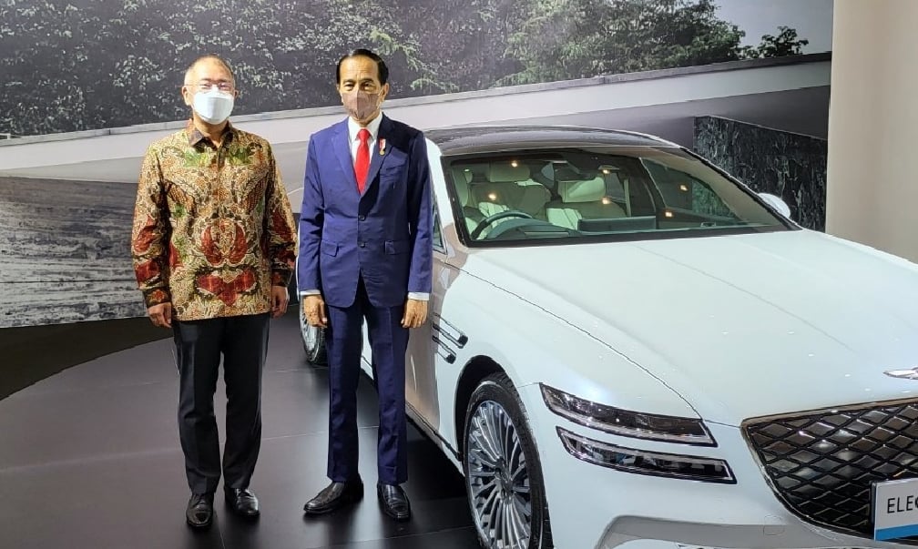 Hyundai G80 Jadi Kendaraan Resmi Tamu VIP KTT G20 2022 di Bali