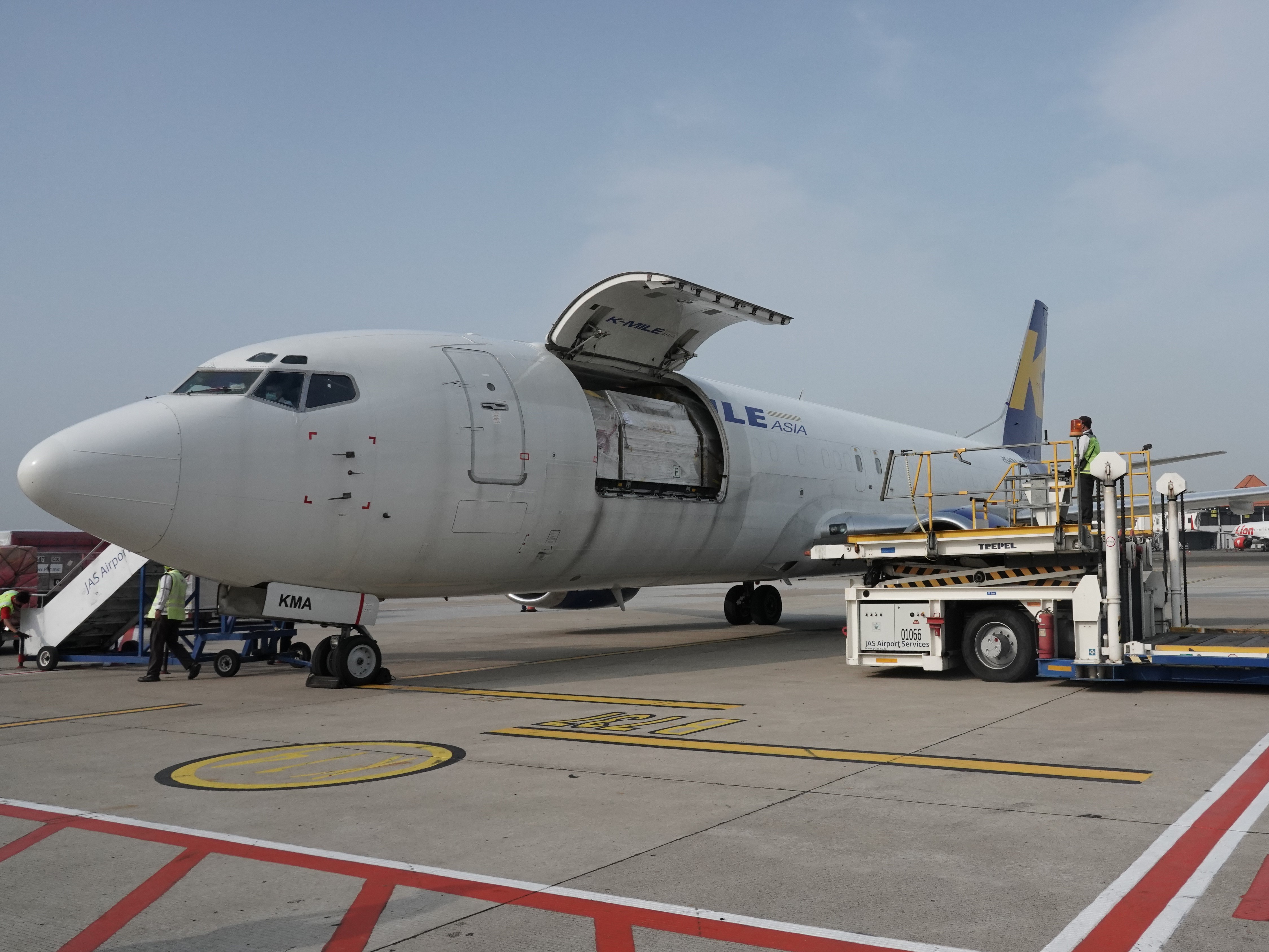 Dengan kedatangan vaksin ini menunjukkan stok vaksin aman.