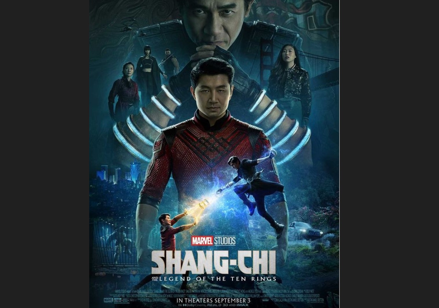 Poster film Shang-Chi and the Legend of the Ten Rings
