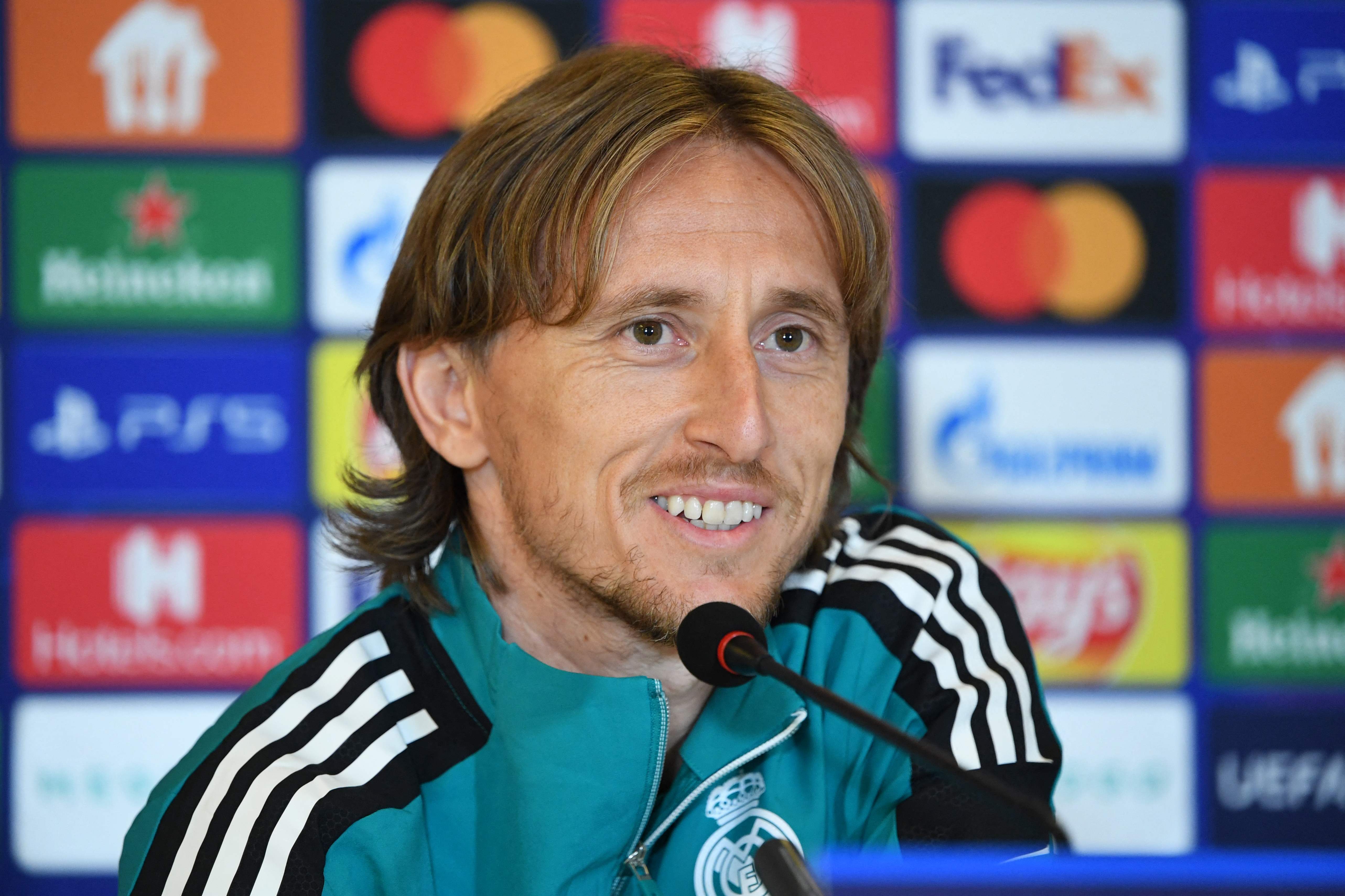Gelandang Real Madrid Luka Modric