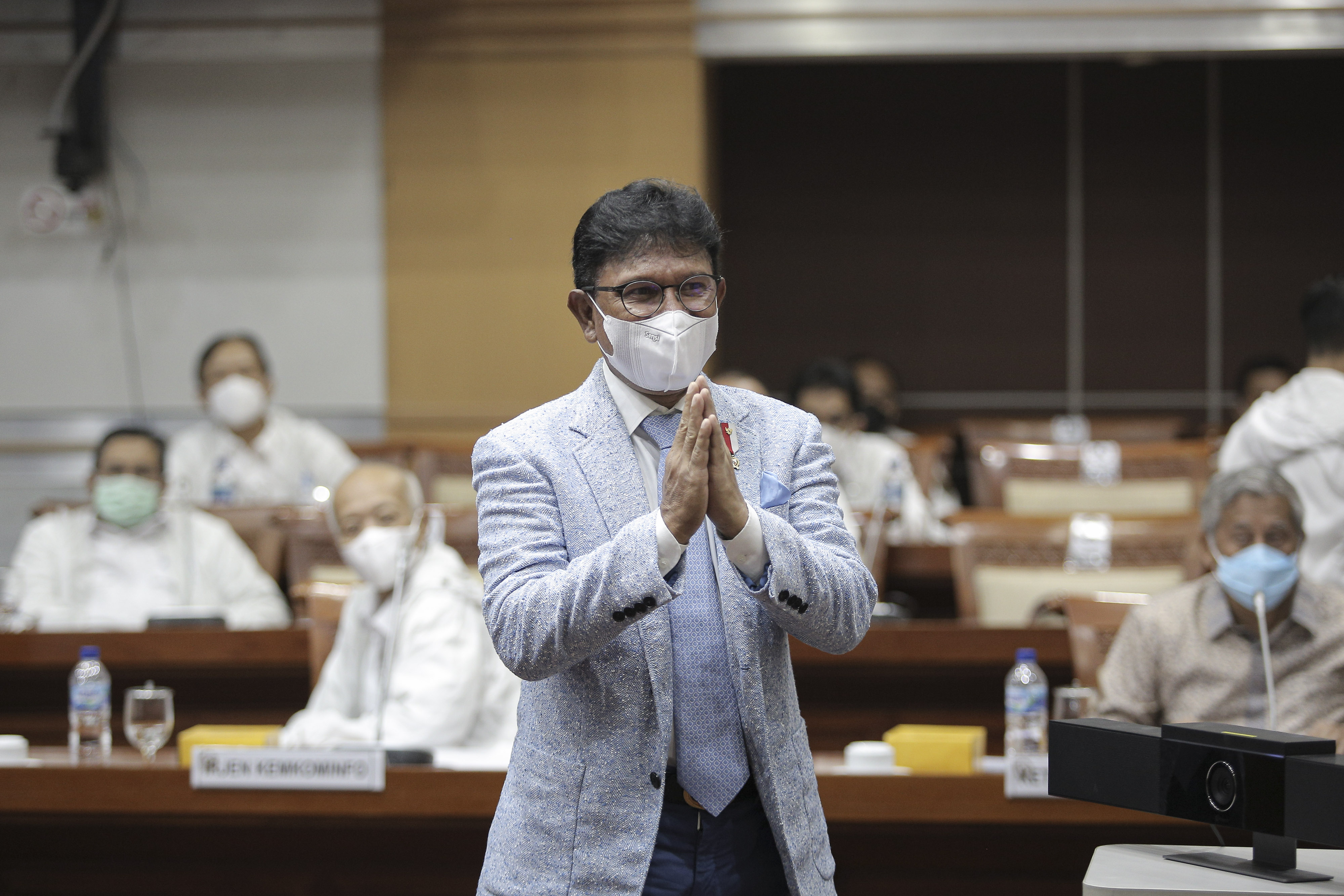 Menteri Komunikasi dan Informatika Johnny G Plate