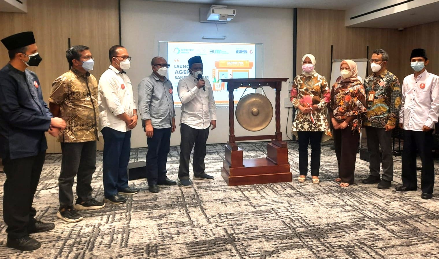 Kerja sama antara PT Pos Indonesia dan Santripreneur Indonesia