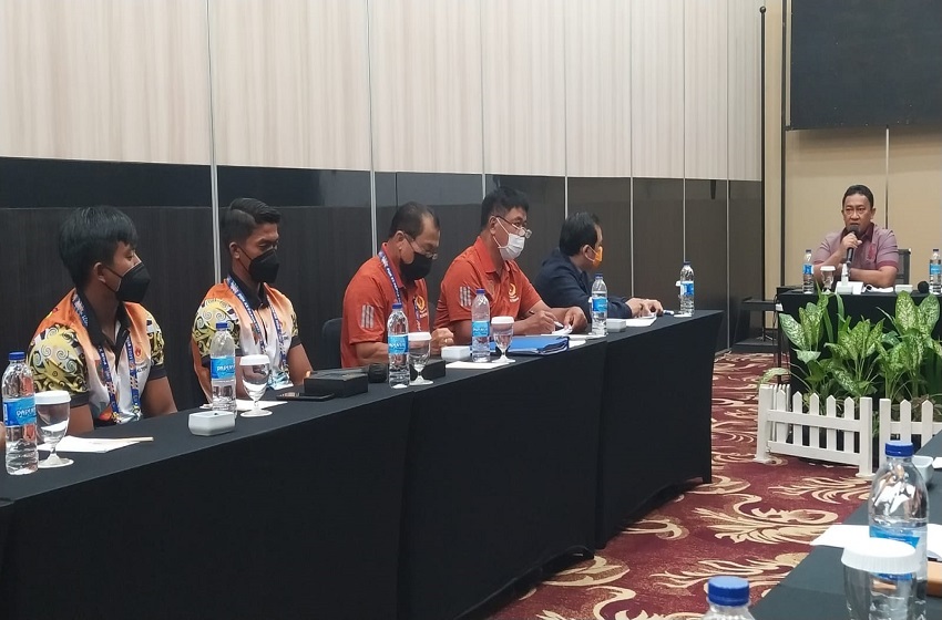 Rapat internal Satgas PON XX Kalimantan Tengah