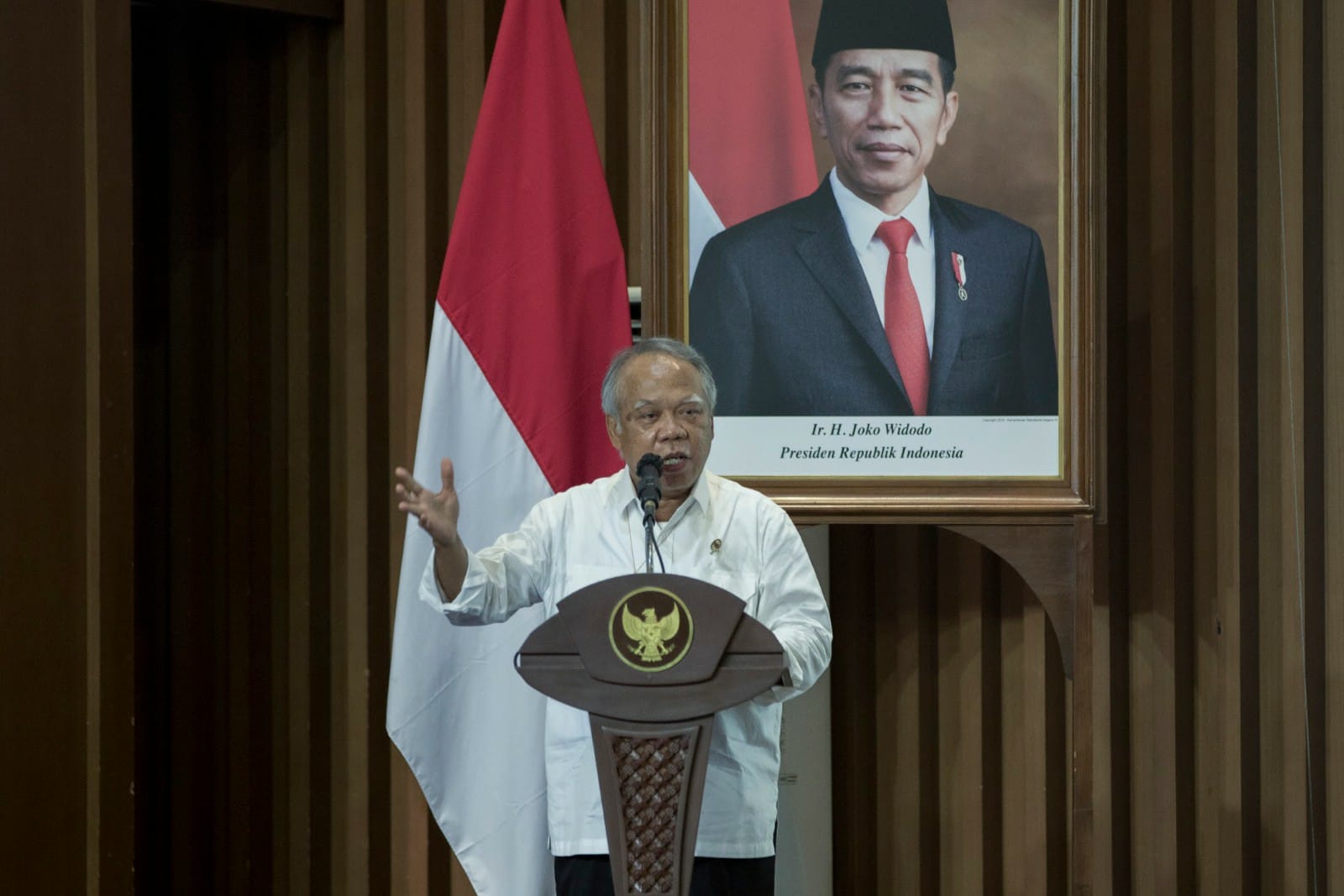 Menteri PUPR Basuki Hadimuljono.
