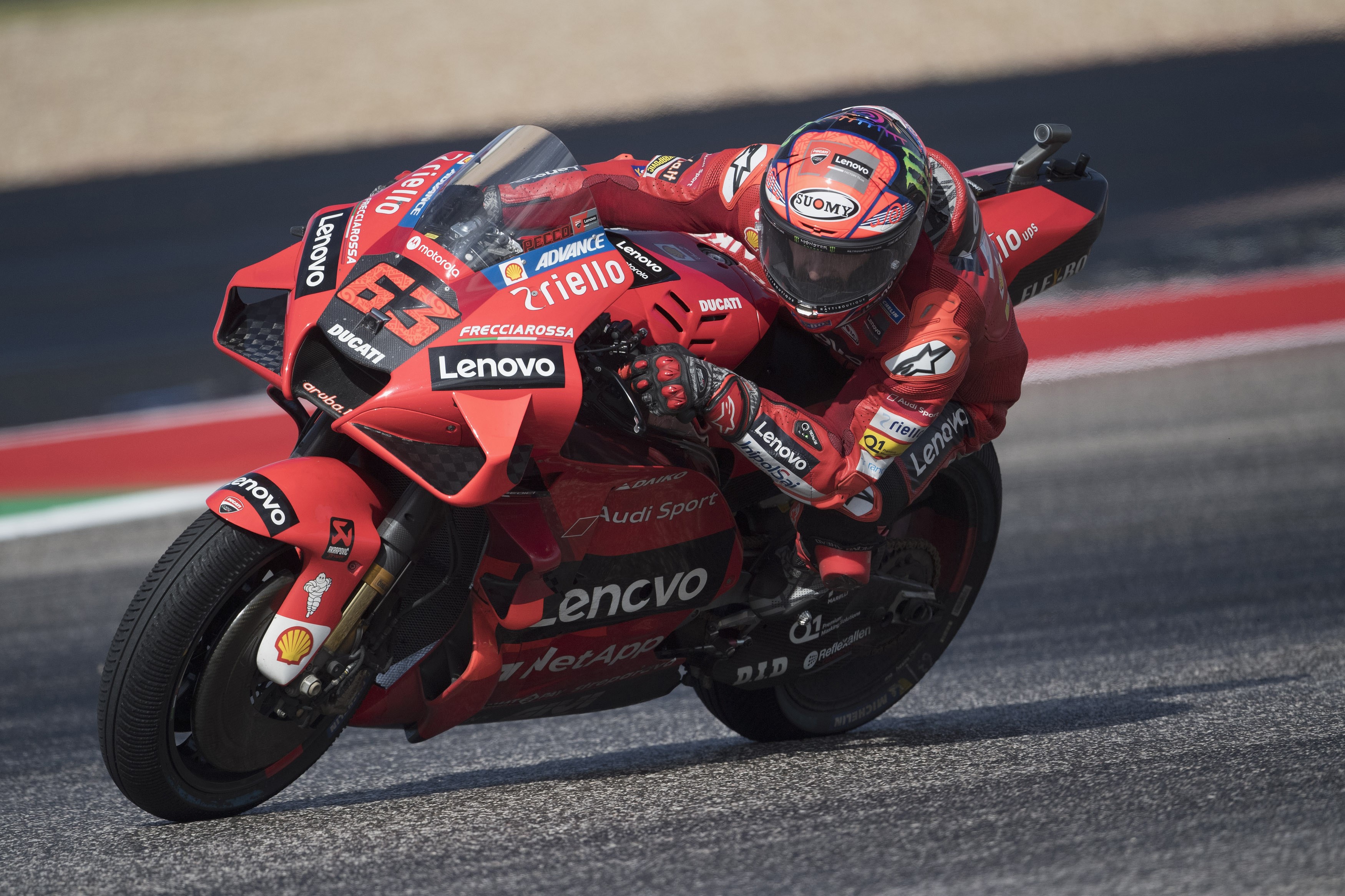 Pembalap Ducati Francesco Bagnaia