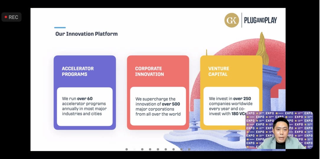 President Director GK-Plug and Play Indonesia, Wesley Harjono.