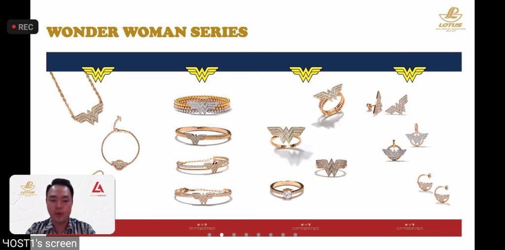 Wonder Woman Series hasil kolaborasi produsen emas  ternama